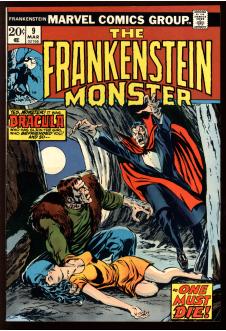 FRANKENSTEIN #9 5.5 front cover