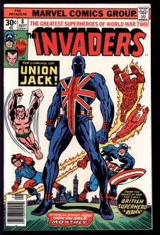 INVADERS #8 8.0 front cover