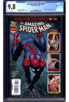 AMAZING SPIDER-MAN #584 CGC 9.8 WHITE PAGES front cover