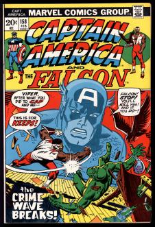CAPTAIN AMERICA #158 8.5 front cover