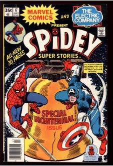 SPIDEY SUPER STORIES #17 7.5 front cover
