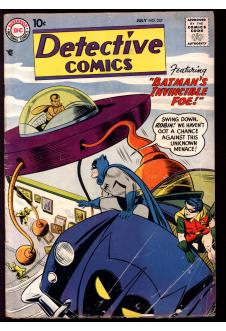 DETECTIVE COMICS #257 2.5 front cover