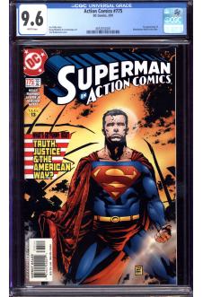 ACTION COMICS #775 CGC 9.6 WHITE PAGES front cover