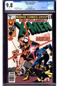 X-MEN ANNUAL #3 CGC 9.8 WHITE PAGES front cover
