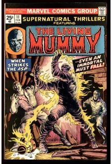 SUPERNATURAL THRILLERS #11 7.5 front cover