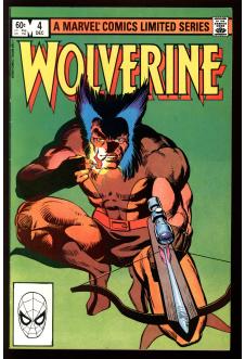 WOLVERINE LIMITED SERIES #4 8.0 front cover