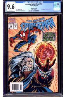 AMAZING SPIDER-MAN #402 CGC 9.6 WHITE PAGES front cover