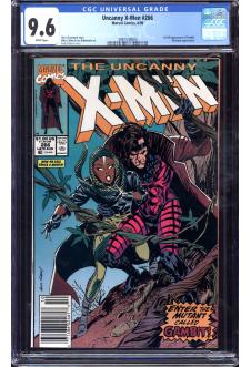 X-MEN #266 CGC 9.6 WHITE PAGES front cover
