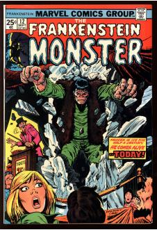 FRANKENSTEIN #12 7.0 front cover