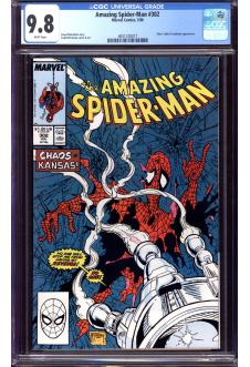 AMAZING SPIDER-MAN #302 CGC 9.8 WHITE PAGES front cover