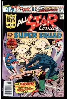 ALL-STAR COMICS #62 9.0 front cover