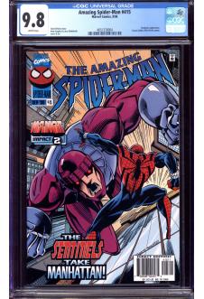 AMAZING SPIDER-MAN #415 CGC 9.8 WHITE PAGES front cover