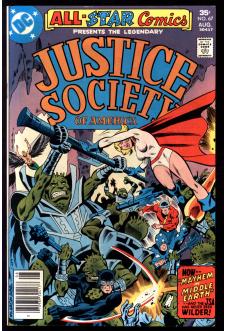 ALL-STAR COMICS #67 8.0 front cover