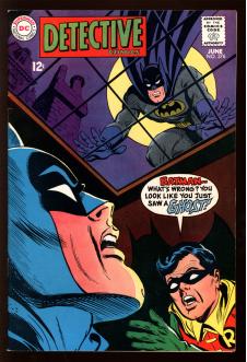 DETECTIVE COMICS #376 7.0 front cover
