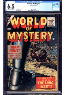 WORLD OF MYSTERY #1 CGC 6.5 CR/OW PAGES front cover
