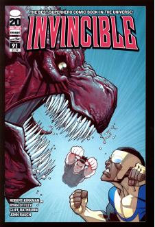 INVINCIBLE #91 9.2 front cover
