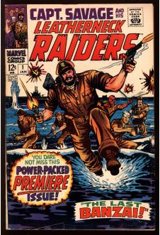 CAPTAIN SAVAGE #1 4.5 front cover