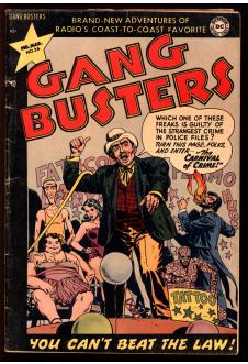 GANG BUSTERS #26 4.0 front cover