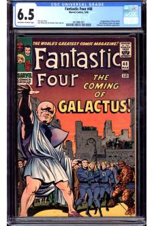FANTASTIC FOUR #48 CGC 6.5 OW/WH PAGES front cover