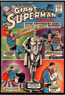 SUPERMAN ANNUAL #7 2.5 front cover