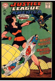 JUSTICE LEAGUE OF AMERICA #60 5.0 front cover