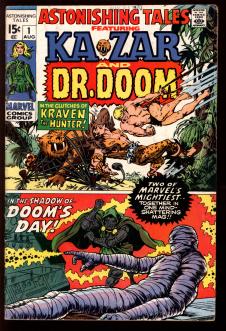 ASTONISHING TALES #1 4.5 front cover