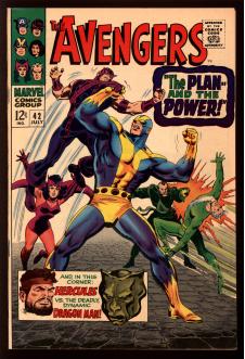 AVENGERS #42 7.0 front cover