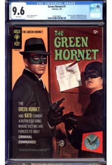 GREEN HORNET #1 CGC 9.6 WHITE PAGES front cover