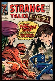 STRANGE TALES #129 7.0 front cover