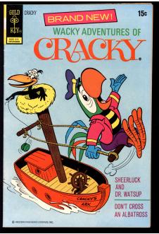 WACKY ADVENTURES OF CRACKY #1 6.0 front cover