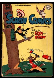 Cover of Real Screen Comics #3