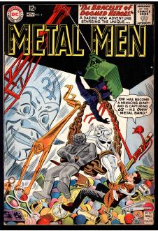 METAL MEN #4 4.5 front cover