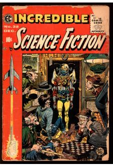 INCREDIBLE SCIENCE FICTION #32 1.0 front cover