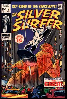 SILVER SURFER #8 8.0 front cover