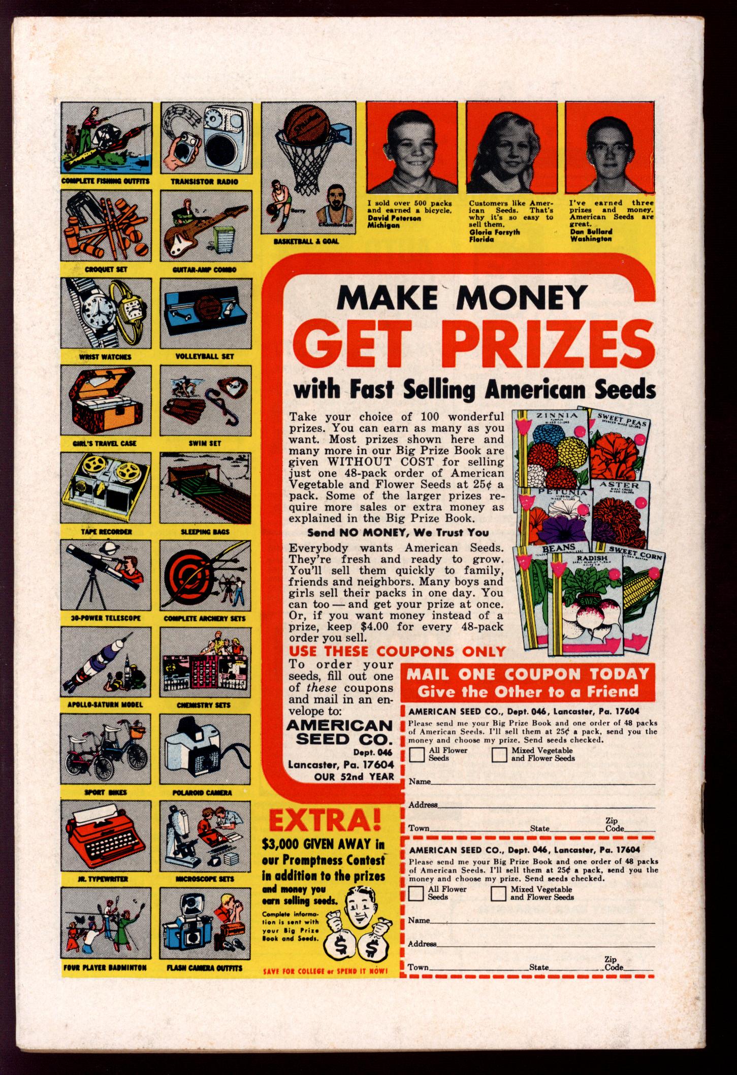 AMAZING SPIDER-MAN Back Cover