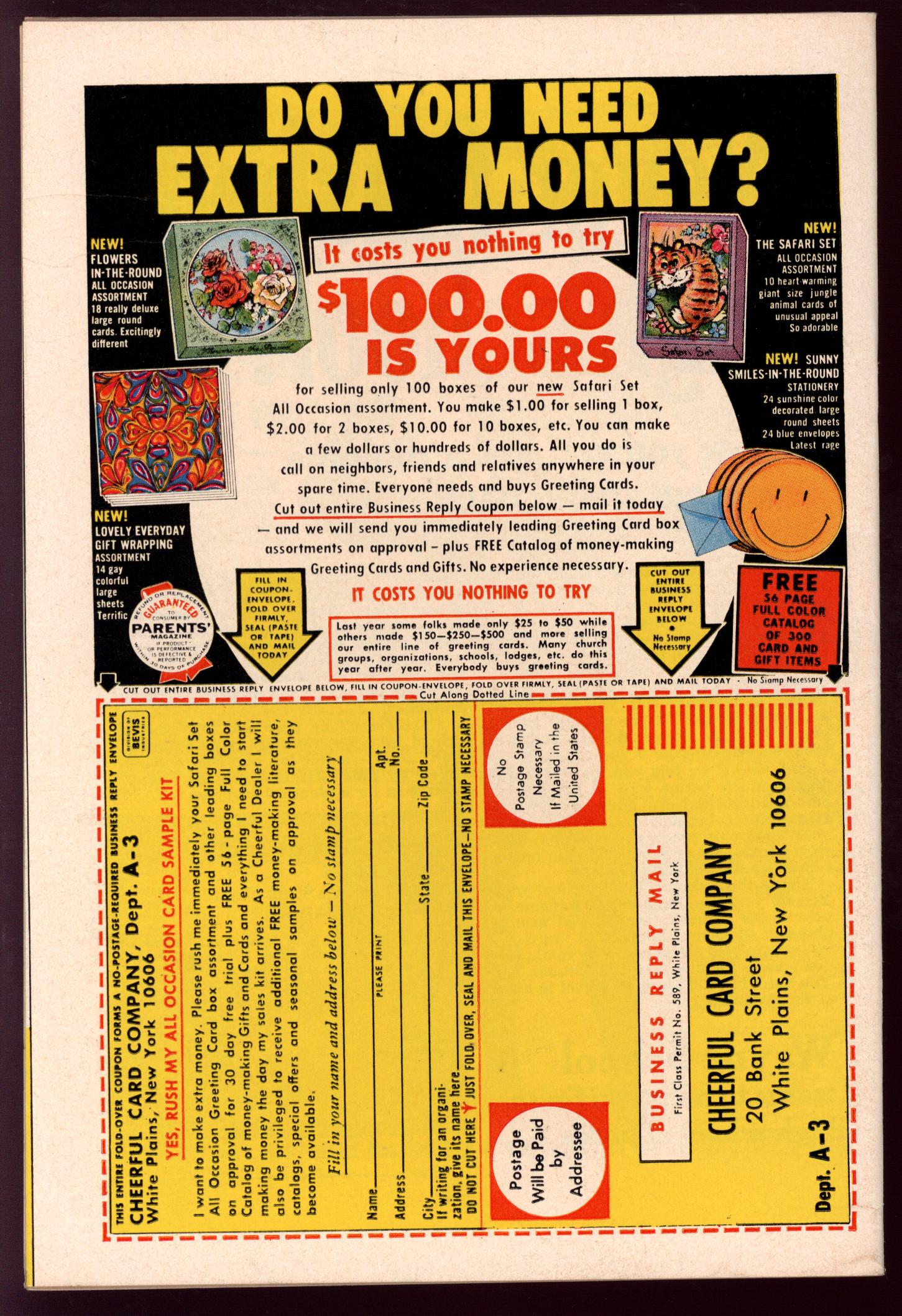 X-MEN Back Cover