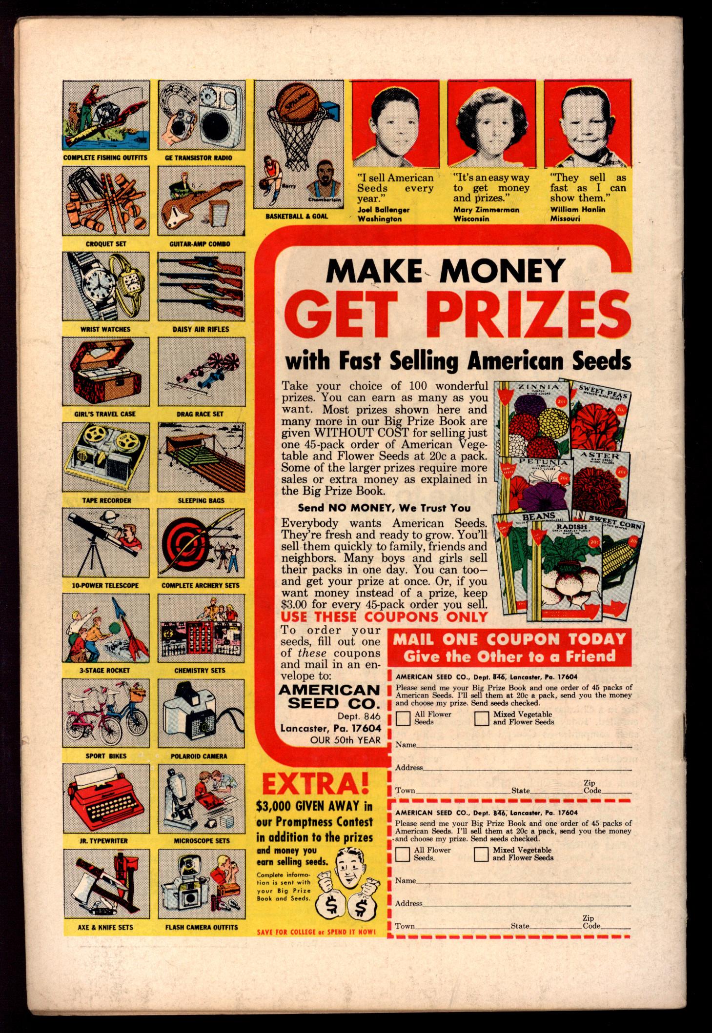 CAPTAIN MARVEL Back Cover