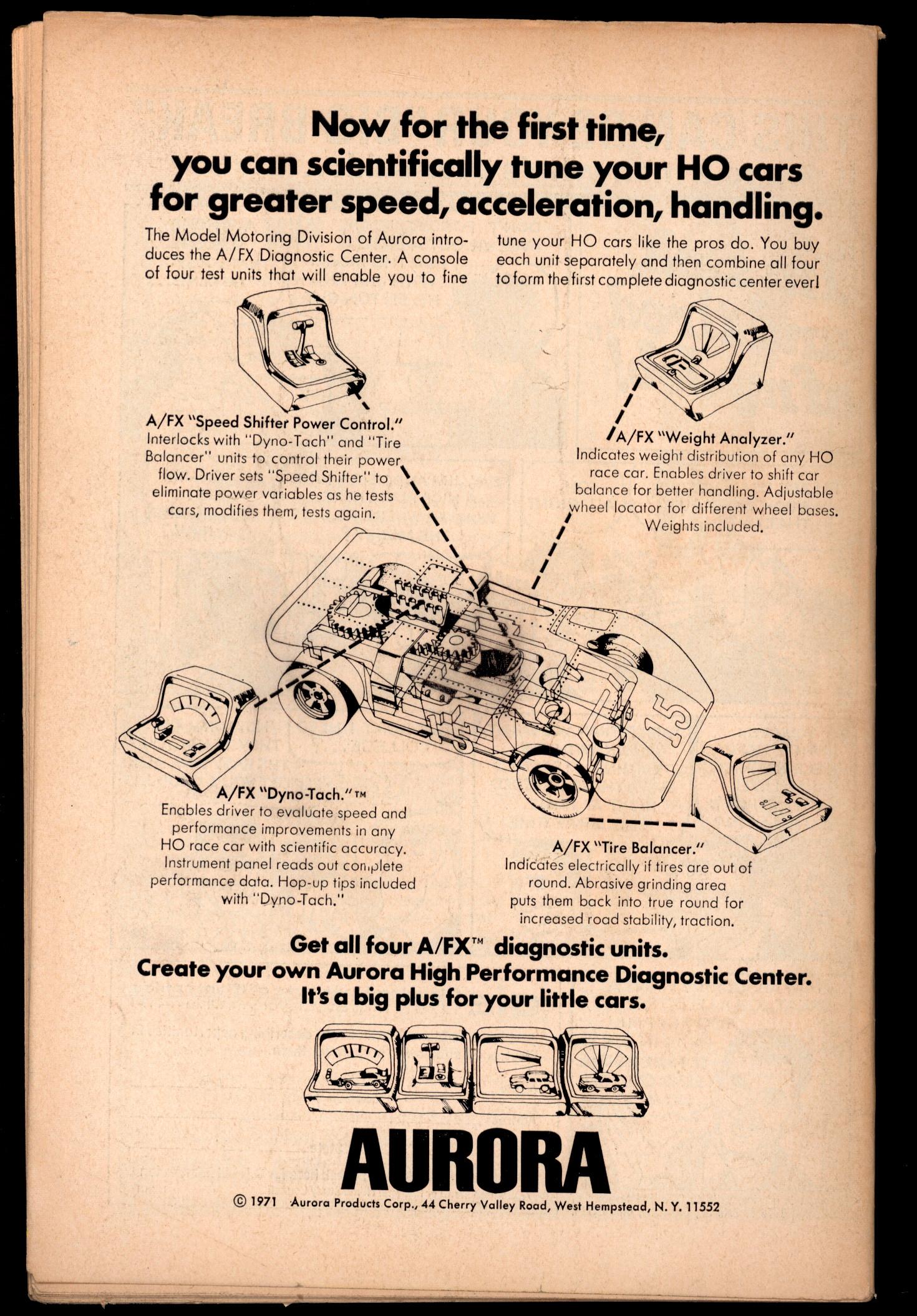 ACTION COMICS Back Cover