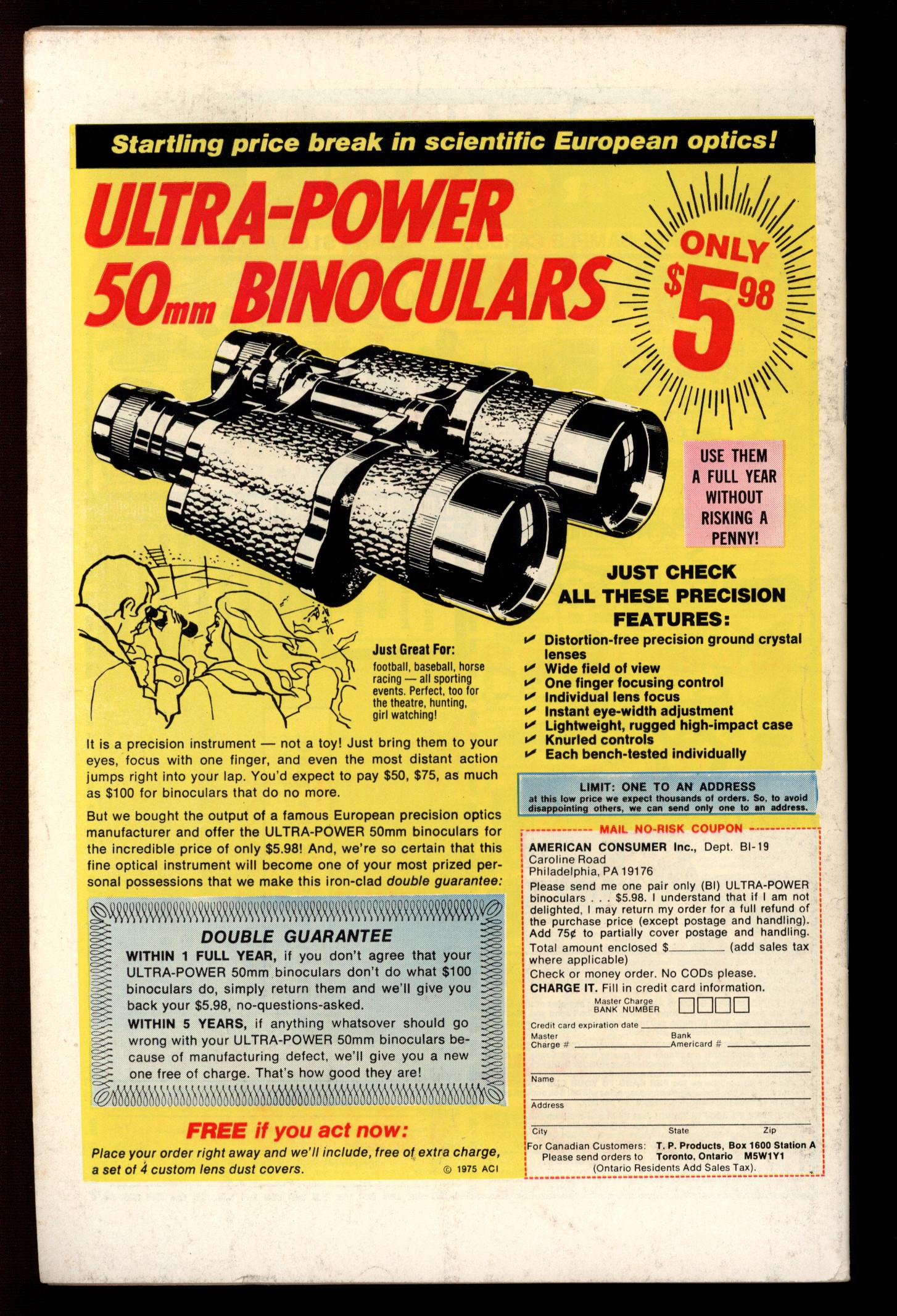 DEFENDERS Back Cover