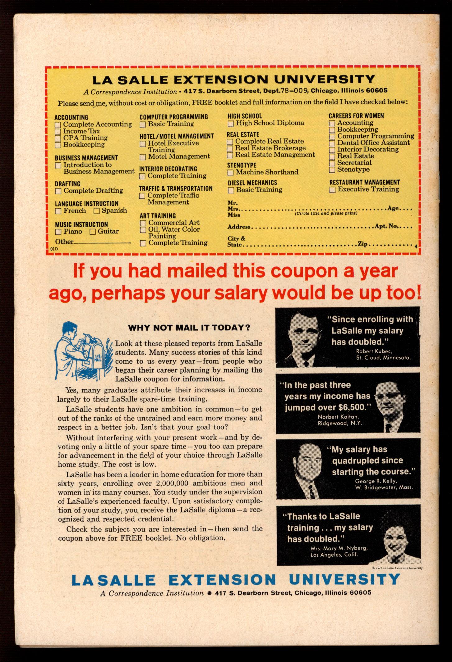 INCREDIBLE HULK Back Cover