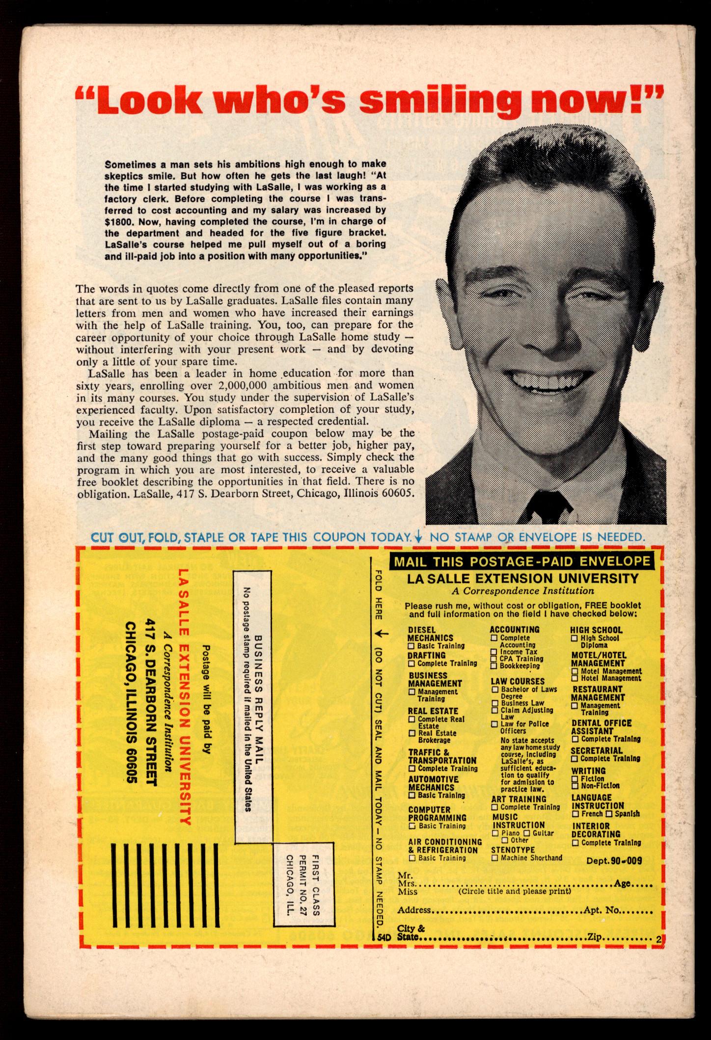 TOMB OF DRACULA Back Cover