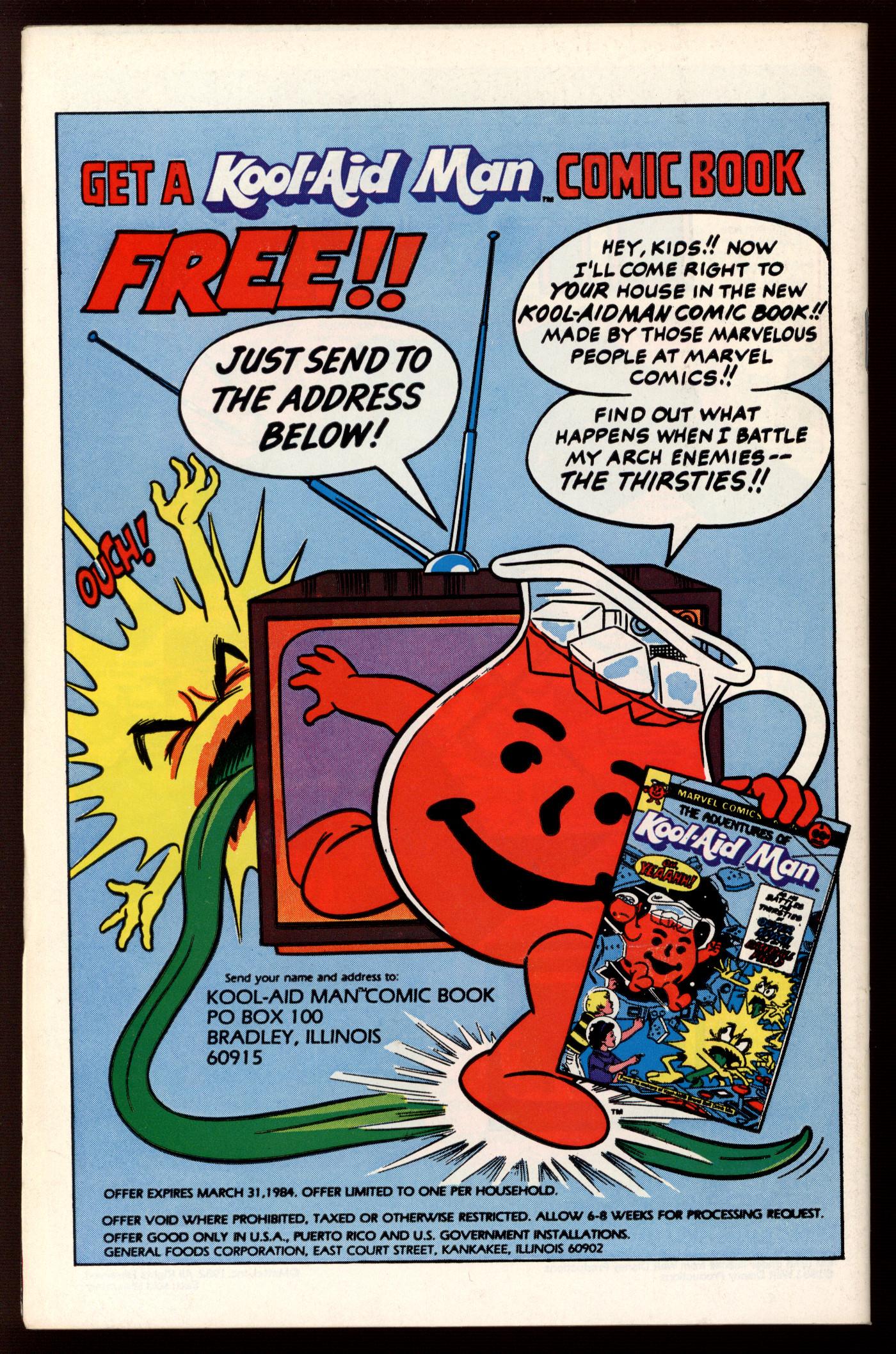 AVENGERS Back Cover