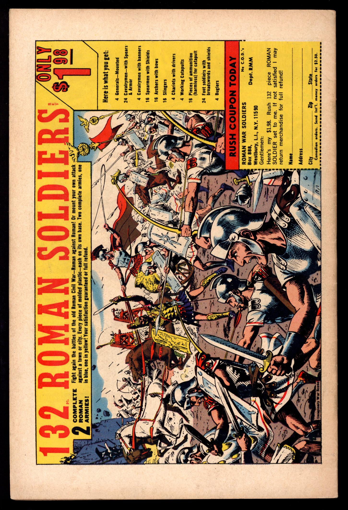 FANTASTIC FOUR Back Cover
