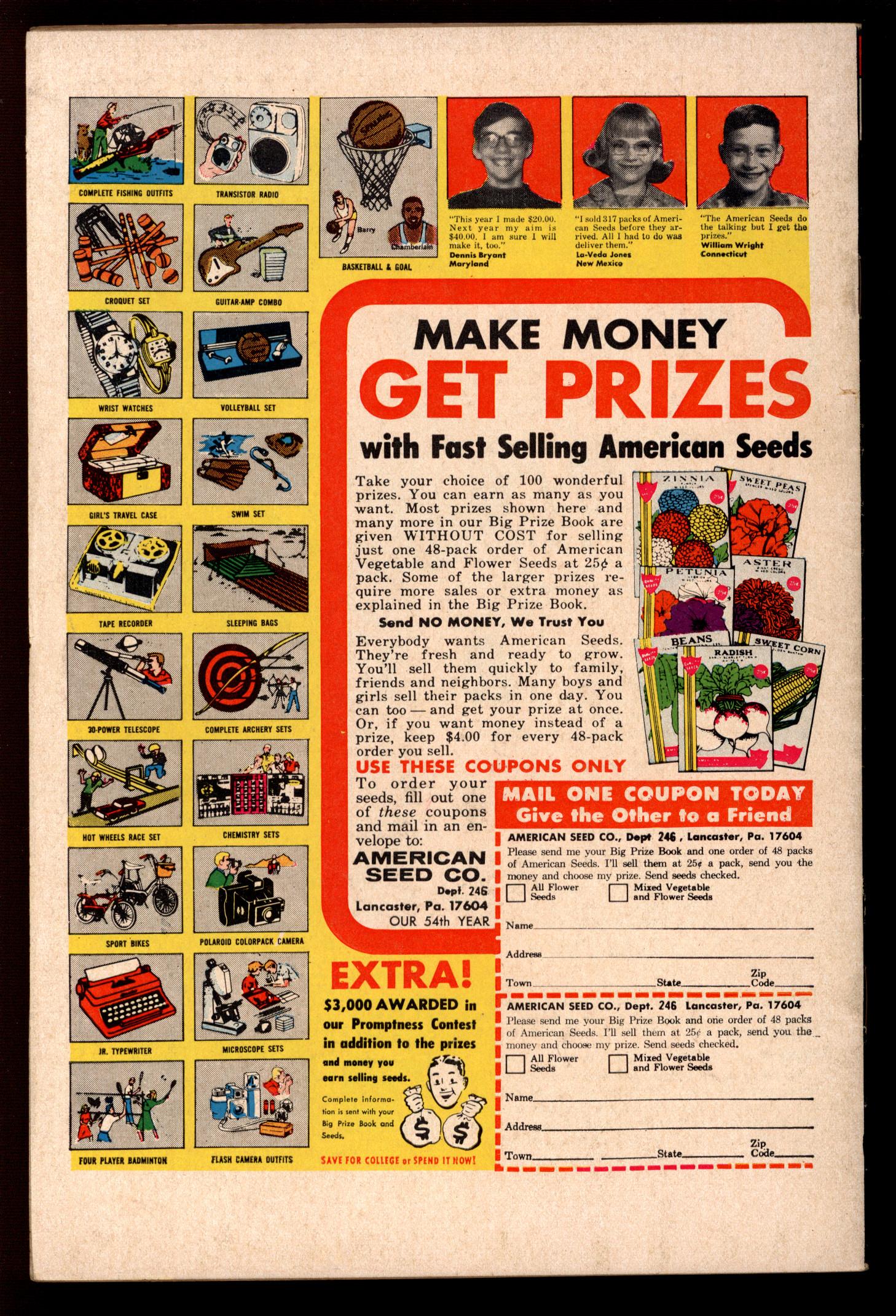 AMAZING SPIDER-MAN Back Cover