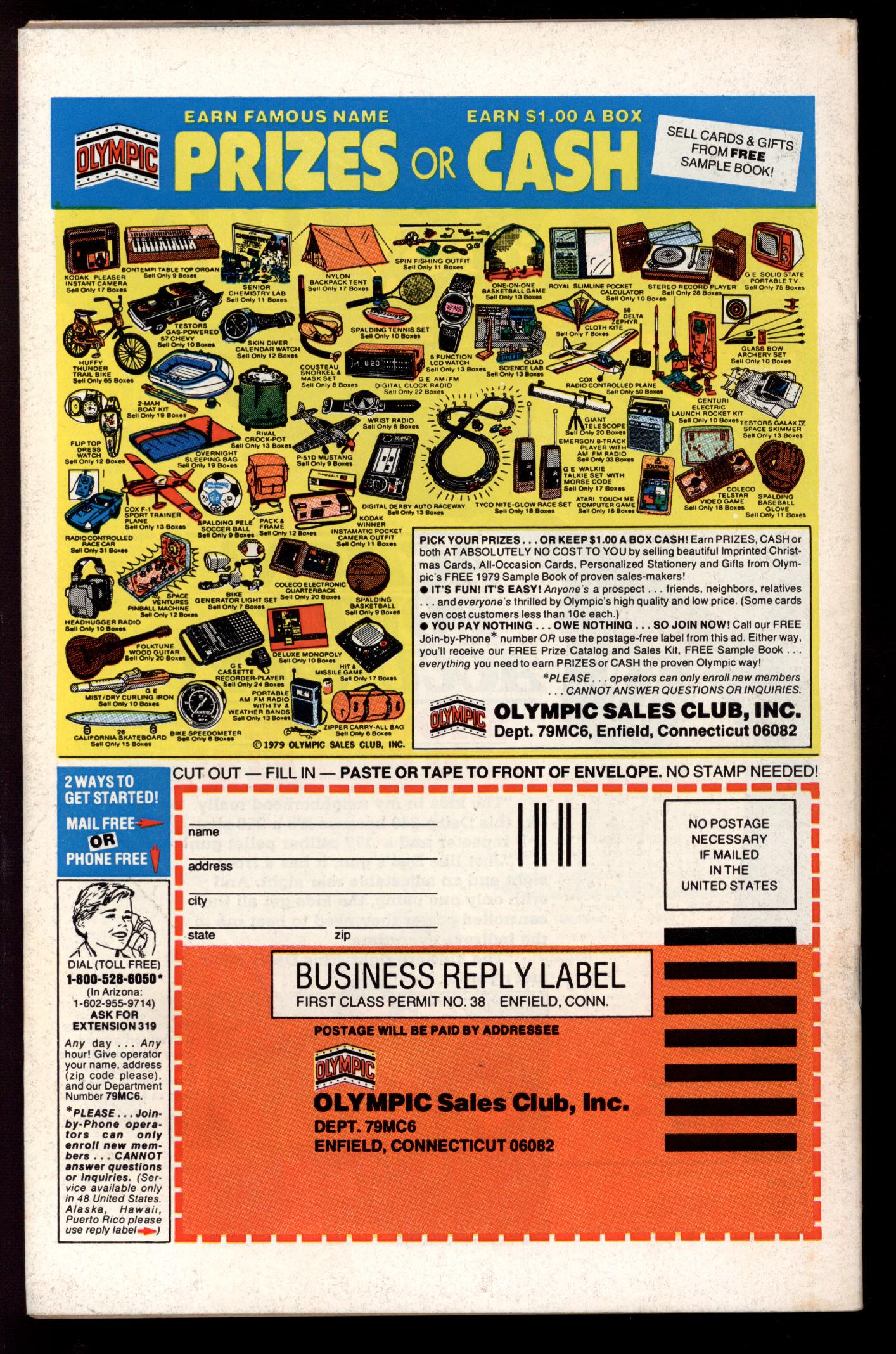 AMAZING SPIDER-MAN Back Cover