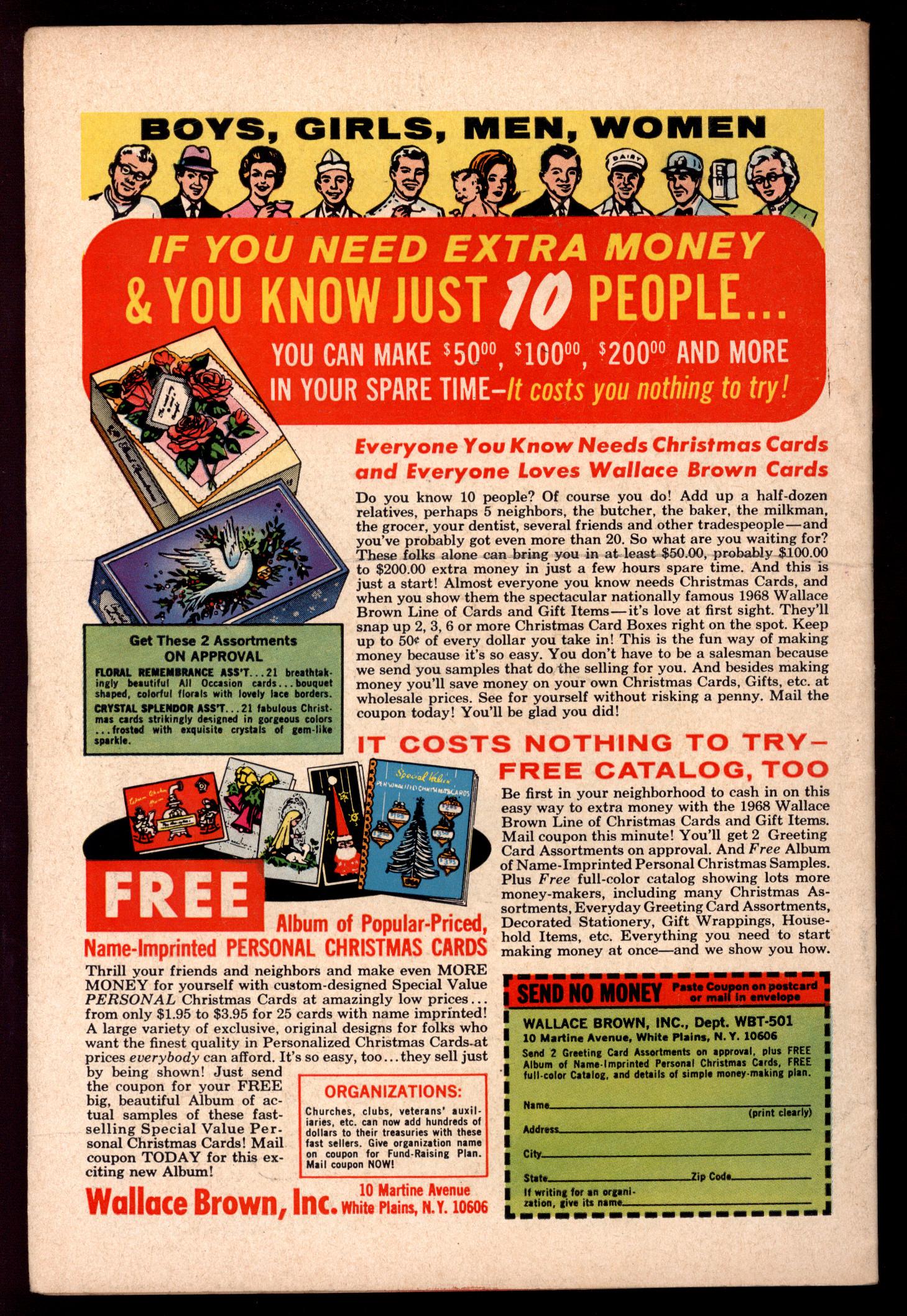 CAPTAIN MARVEL Back Cover