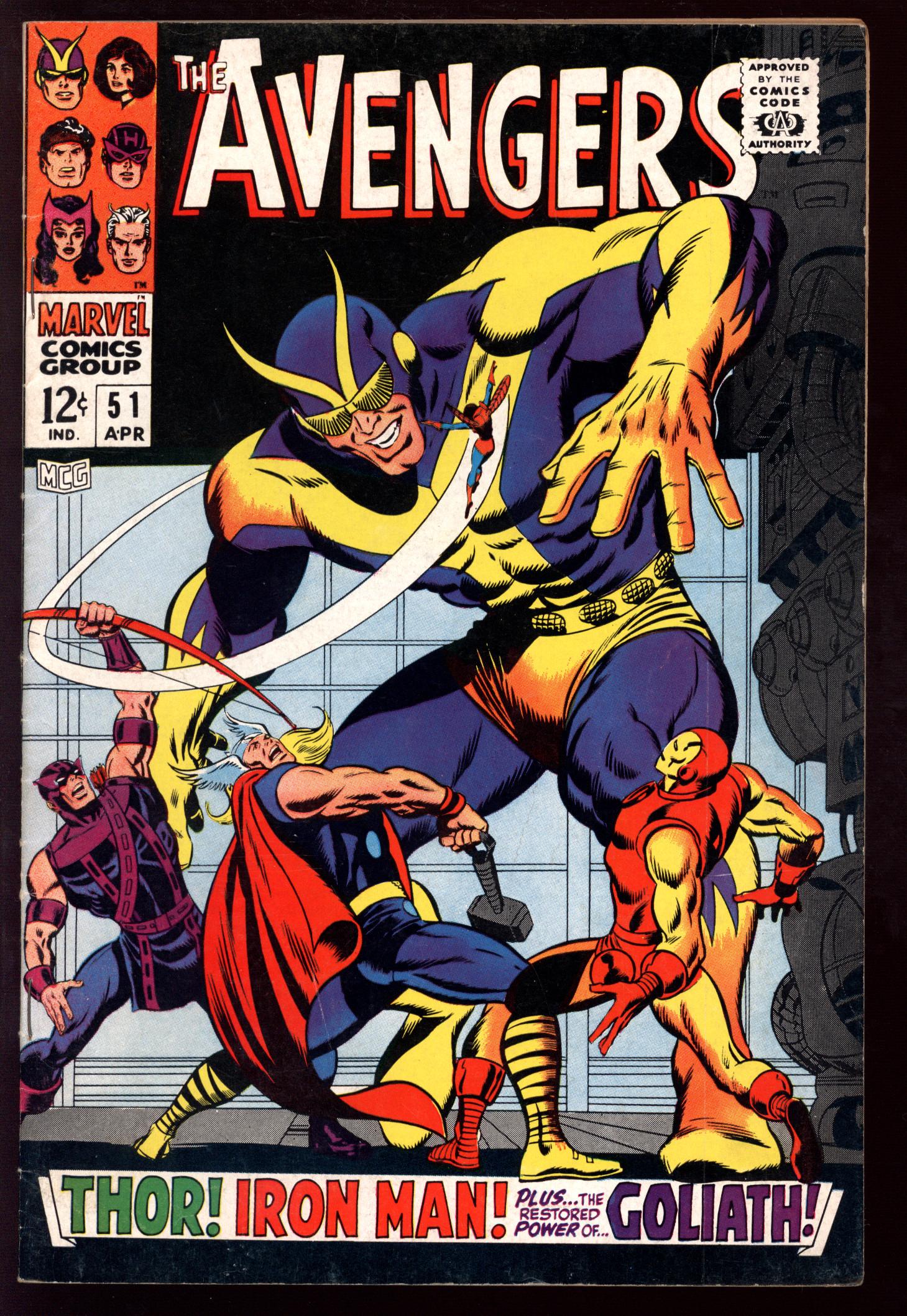 AVENGERS Front Cover