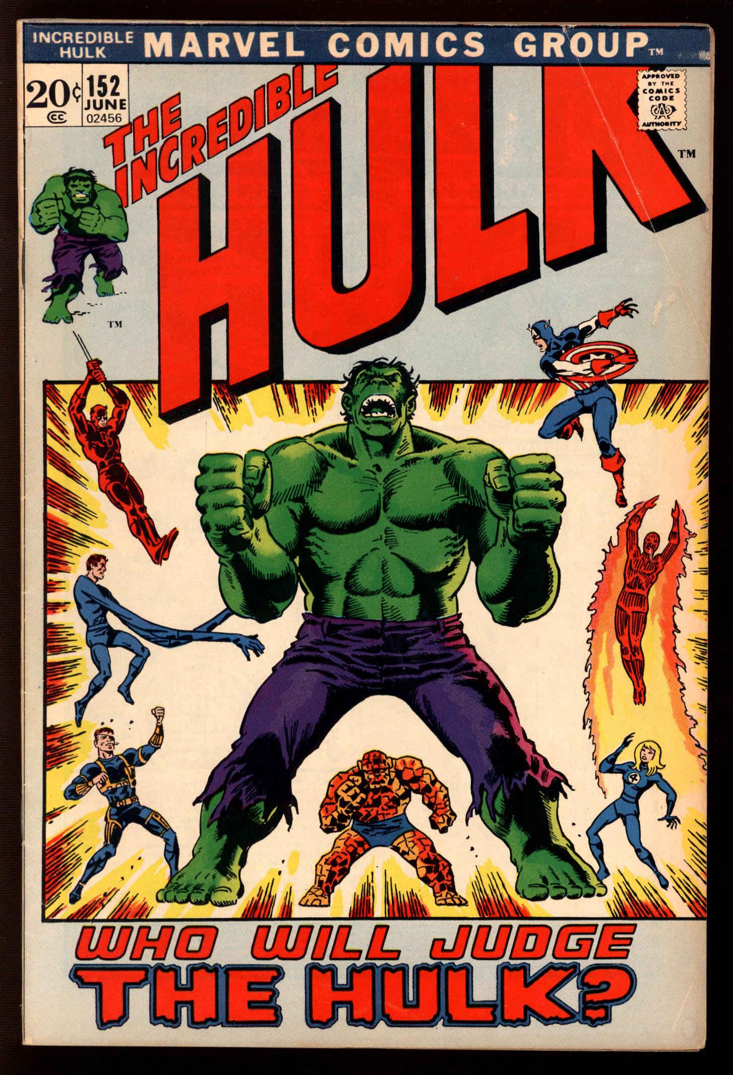 INCREDIBLE HULK Front Cover