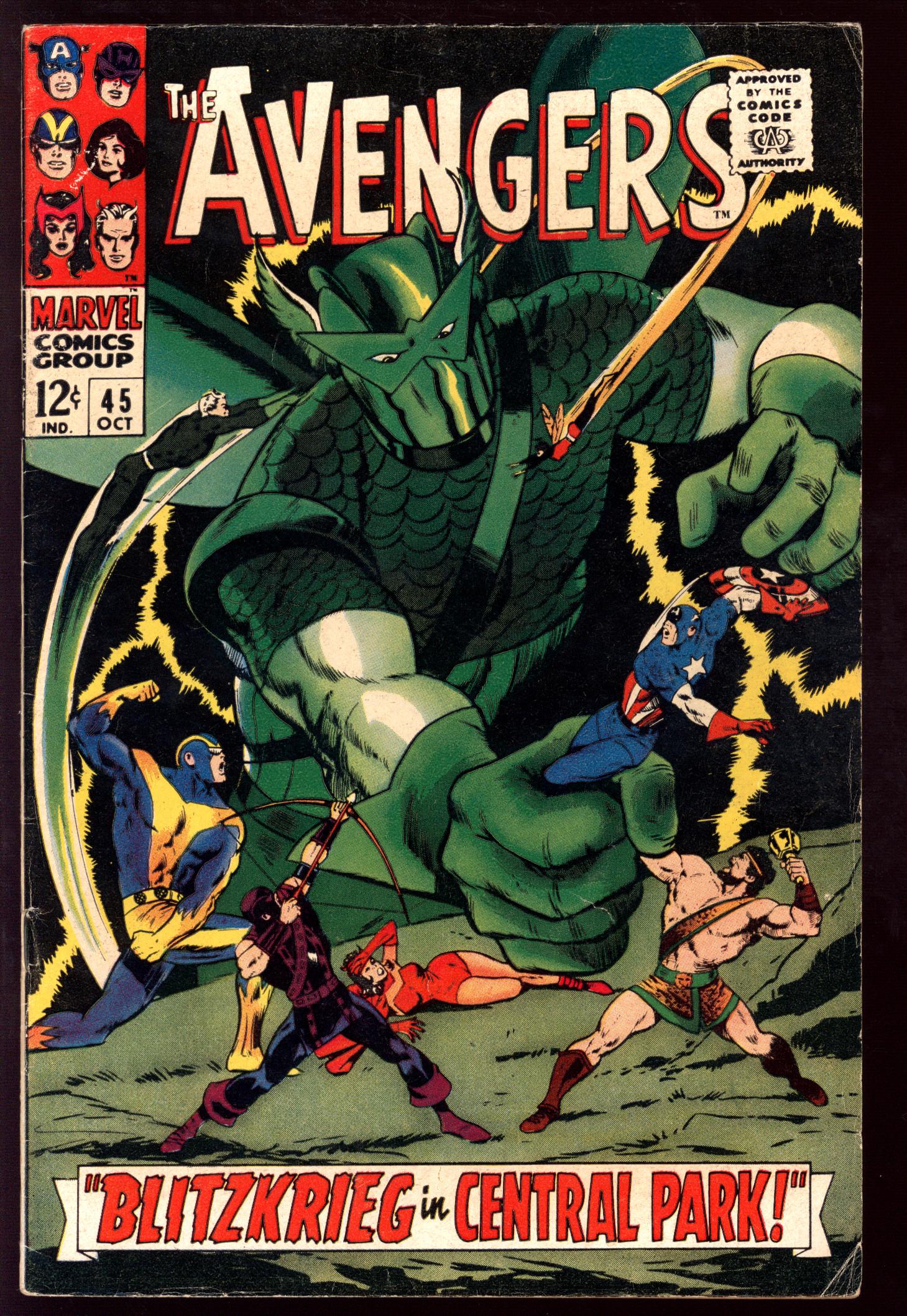 AVENGERS Front Cover