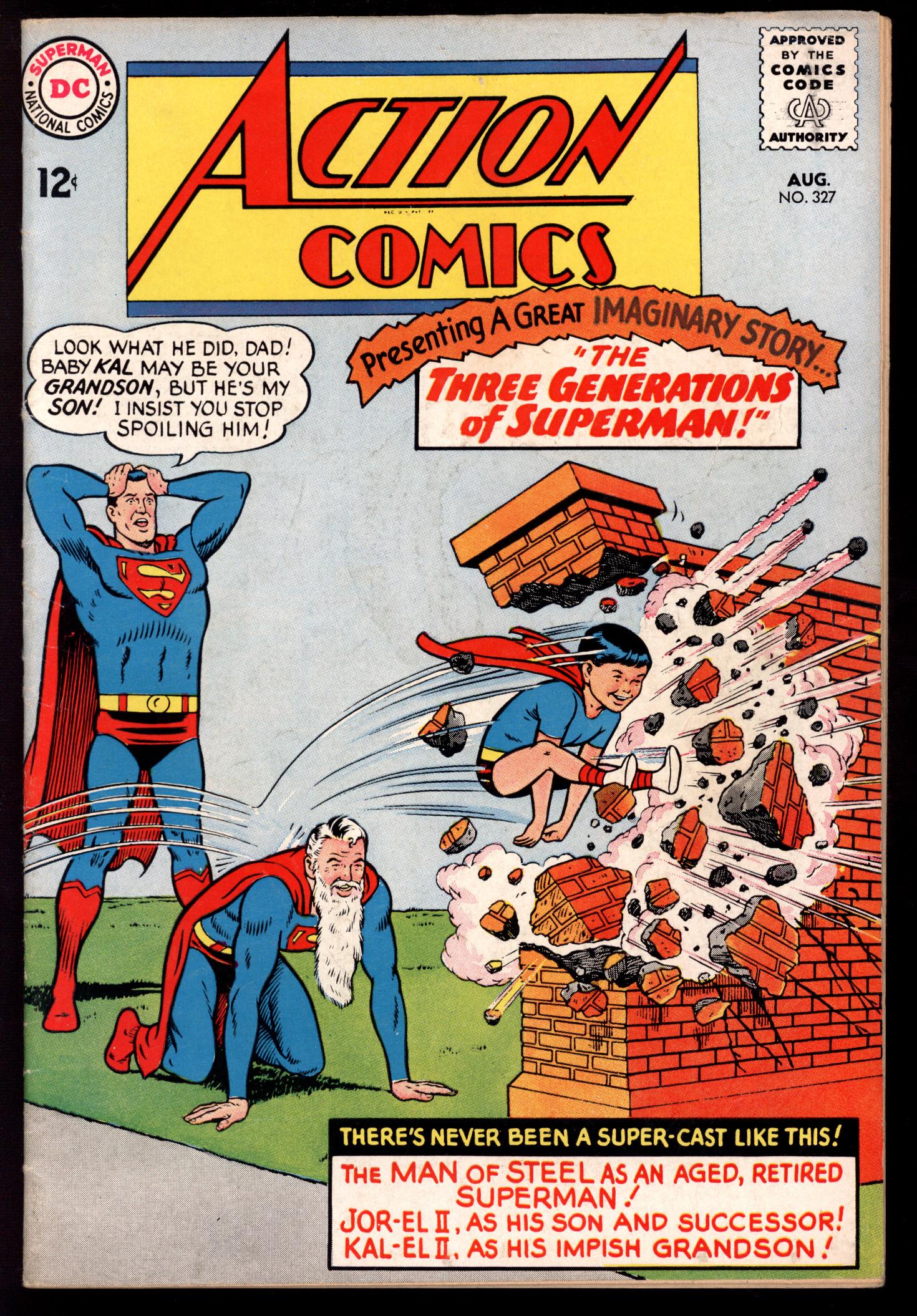 ACTION COMICS Front Cover